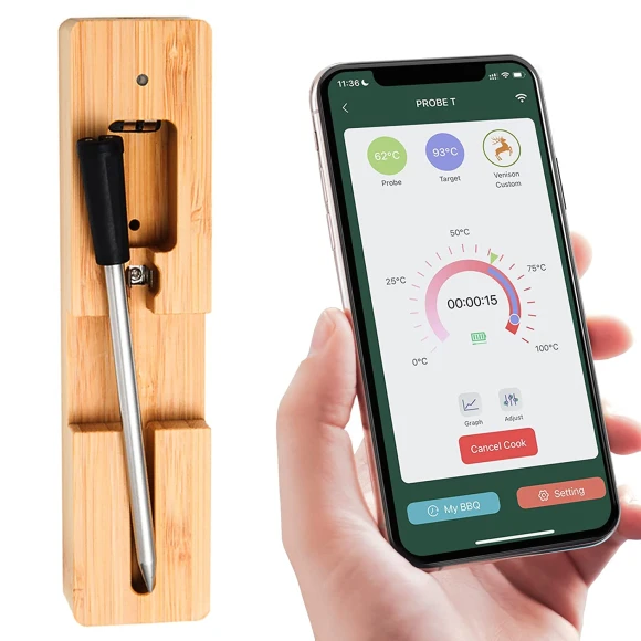 Wireless Meat Thermometer, OutdoorOK2