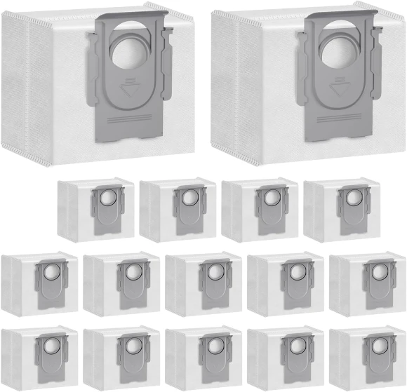 Replacement Filters for Robotic Vacuums, Five Colorful