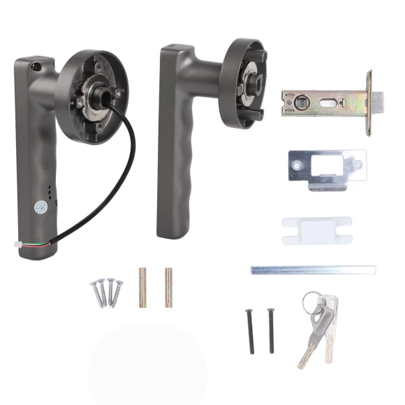 Smart Door Handle with Fingerprint and 2 Keys — Smart Lock, Vestidos