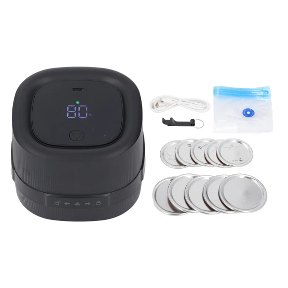 Vacuum Sealer for Jars with LED Display, Vestidos