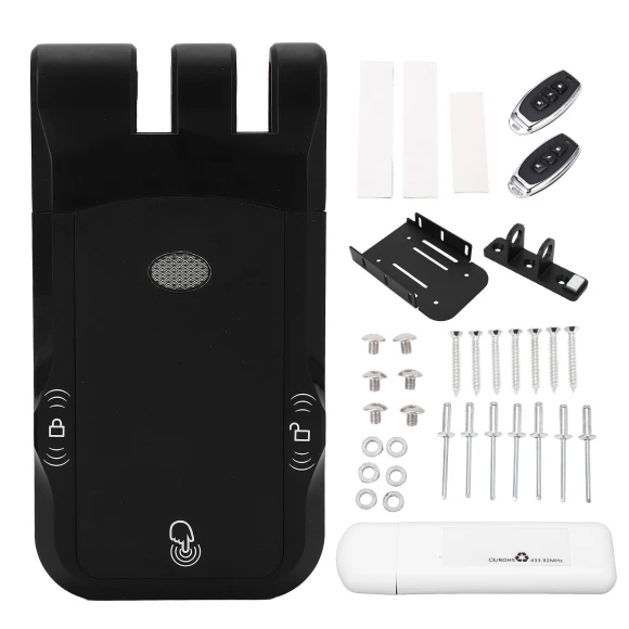 Electronic Lock Dual System Dual Motor Remote Control Keyless Lock — Smart Lock, GoolRC