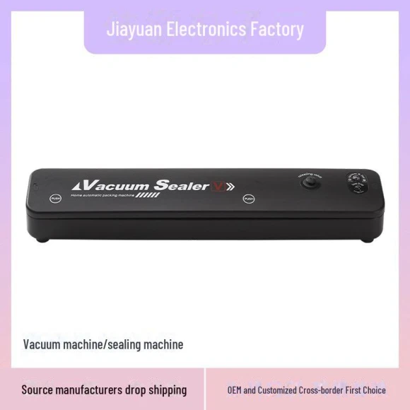 Fully Automatic Household Vacuum Sealer for Food Preservation, All gears