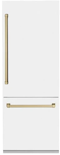 Built-In Bottom Freezer Refrigerator with Water Dispenser and Ice Maker — Smart Refrigerator, Z Line Kitchen and Bath