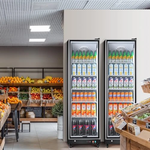 Commercial Beverage Refrigerator with Glass Door, BODEGA