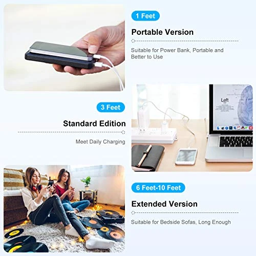 iPhone Charger Cable 6ft, Cionum