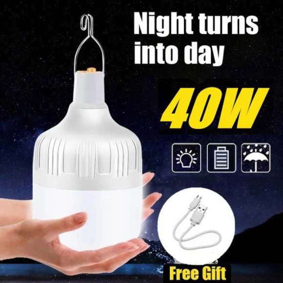 Rechargeable LED Light Bulb, LIAESMART Home