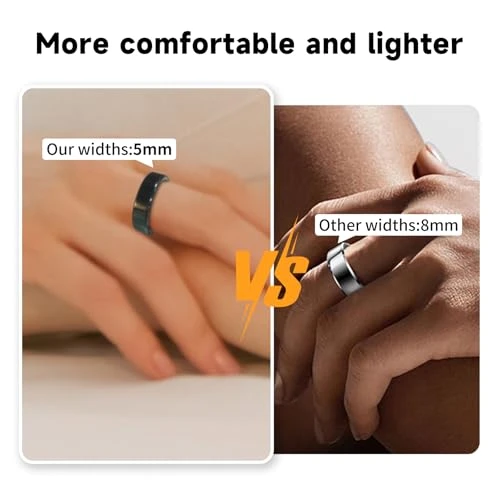 Sleep & Fitness Tracking Smart Ring — Smart Ring, AMZAIZO