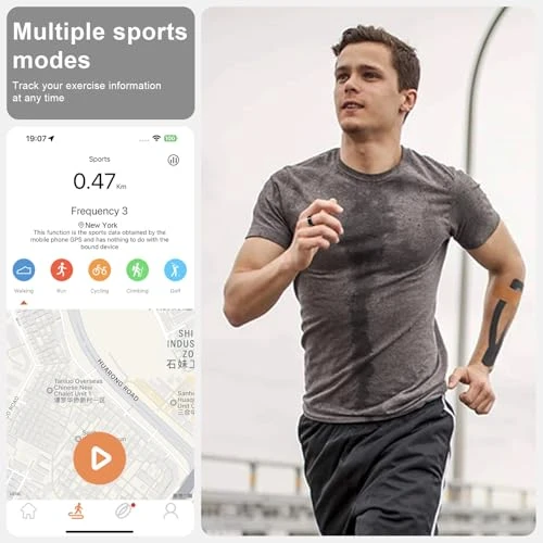 Sleep & Fitness Tracking Smart Ring — Smart Ring, AMZAIZO