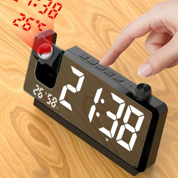 HD LED Digital Projection Clock, Darling Women Boutique D