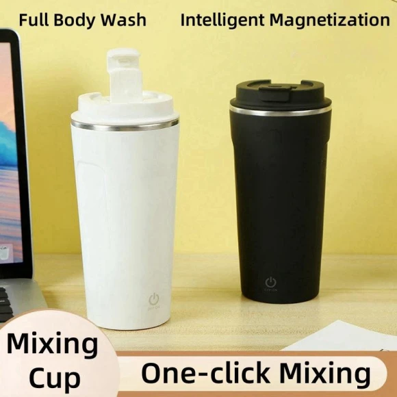 Automatic Magnetic Coffee Mixing Mug, DC-HOME-3