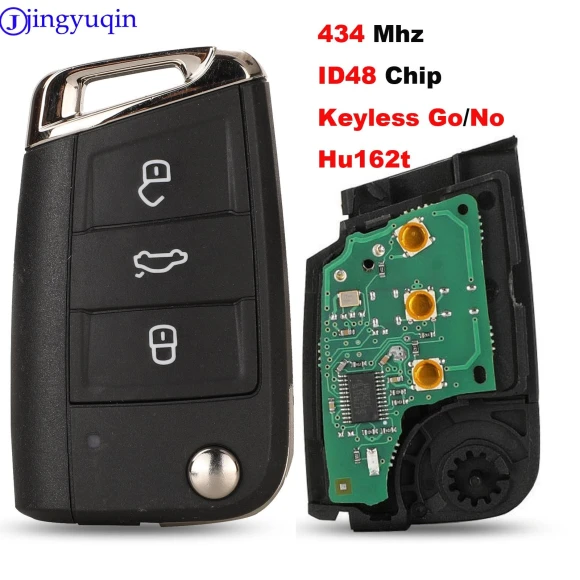 Keyless-go/Half Smart Option Remote Key, Jingyuqin Car Key