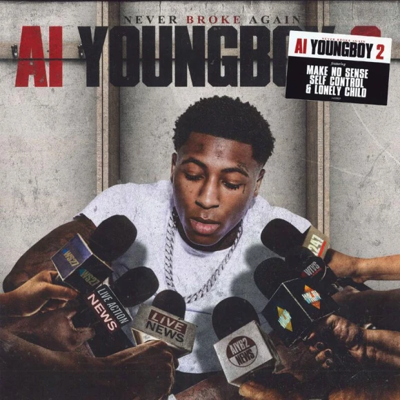 LP Record YOUNGBOY NEVER BROKE AGAIN - AI Youngboy 2, YOUNGBOY NEVER BROKE AGAIN