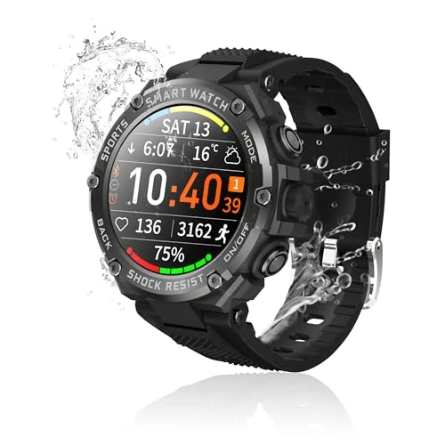 Military Bluetooth Calling Smartwatch — Smart Watch, Luzeyo