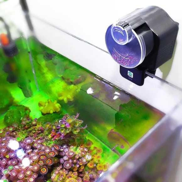 Smart Aquarium Fish Feeder — Automatic Pet Feeder, Naituo