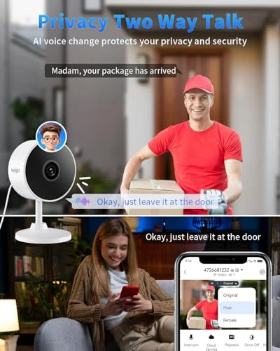 2K Indoor Security Camera, Mysight