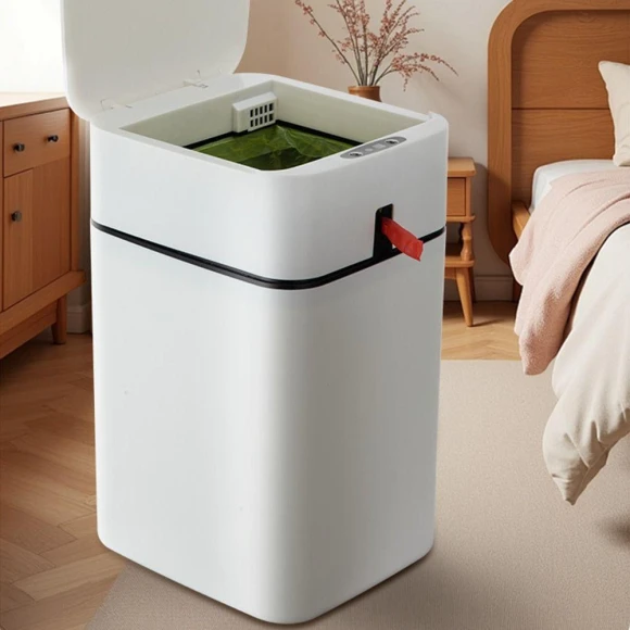 Automatic Induction Touchless Trash Can — Smart Trash Can, huitong
