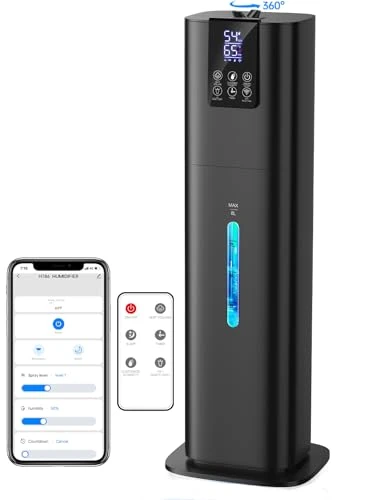 Smart Humidifier for Large Room — Humidifier, Hiswelle