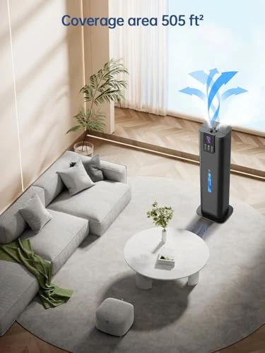 Smart Humidifier for Large Room — Humidifier, Hiswelle