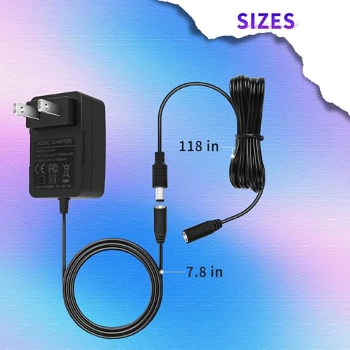 24V Charger for Philips Hue Play Strip Lights, AIZYSY