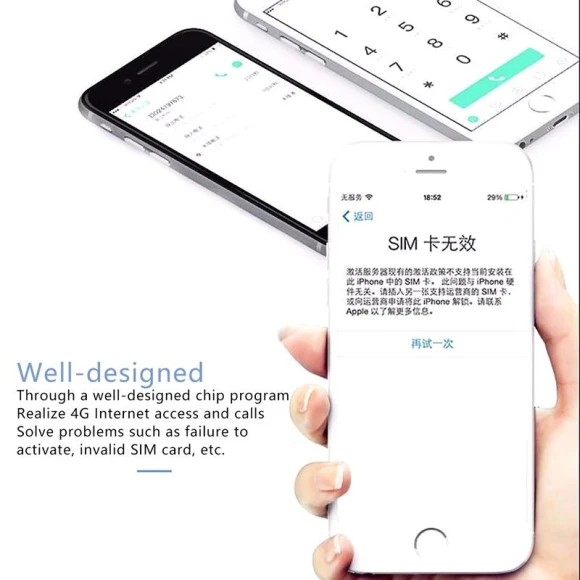 4G Pro SIM Decoder Chip, Storage hole