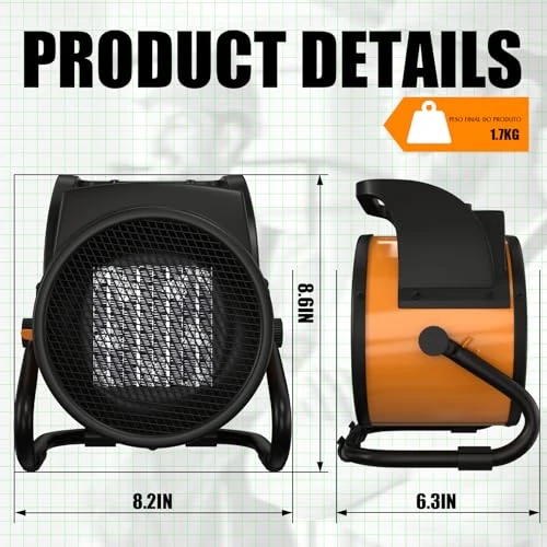 Electric Space Heater, Gardtech