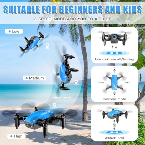 Mini RC Quadcopter Toy with Camera — Drone, SUMEAUT