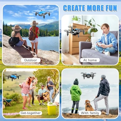 Mini RC Quadcopter Toy with Camera — Drone, SUMEAUT