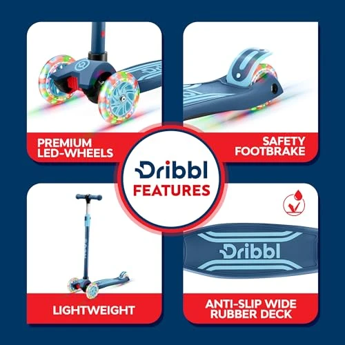 3-Wheel Kids Scooter, Dribbl