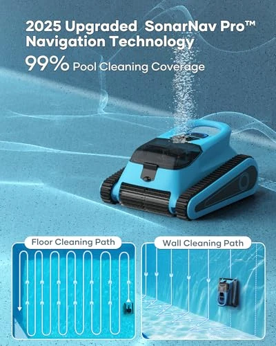 Cordless Pool Vacuum Robot — Robot Vacuum, HISION