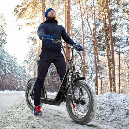 Foldable Electric Scooter with Seat — Electric Scooter, Caroma