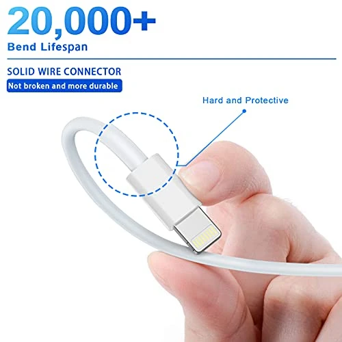Lightning Cable 3Pack, Hi-Mobiler