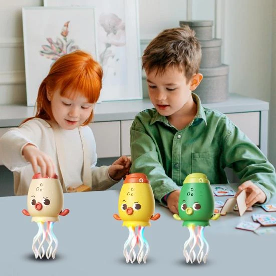 Electric Octopus Toy with LED Lights, Vogue Wardrobe