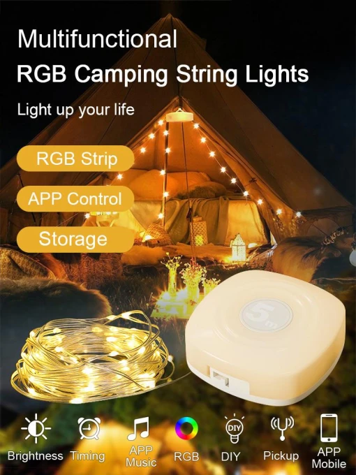 LED Camping Strip Night Light — LED Strip Lights, JOHO - CarGear