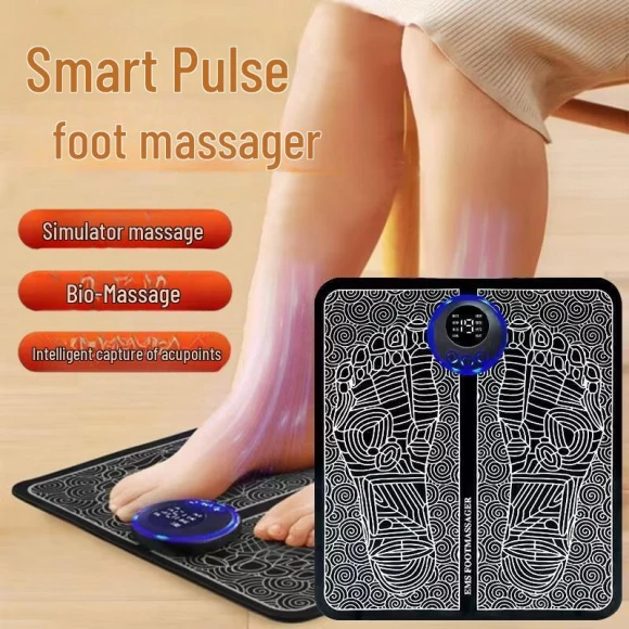 Rechargeable Smart EMS Foot Massage Mat, OmniShop