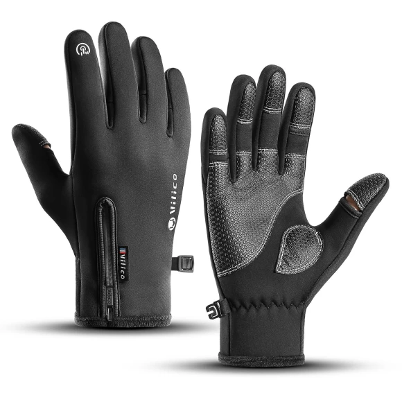 Winter Fleece Touchscreen Gloves, Luna Living