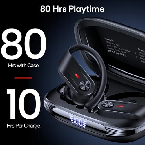 Wireless Earbuds with Deep Bass, TAGRY