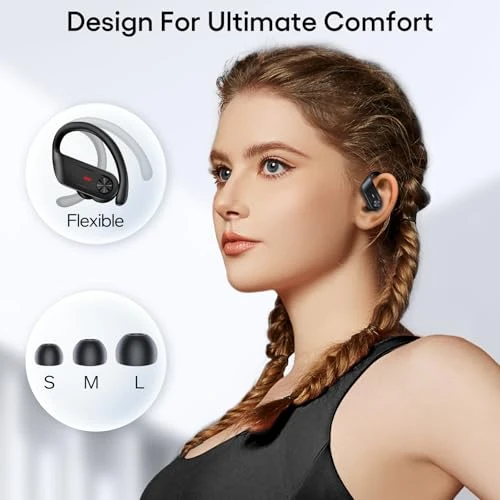 Wireless Earbuds with Deep Bass, TAGRY