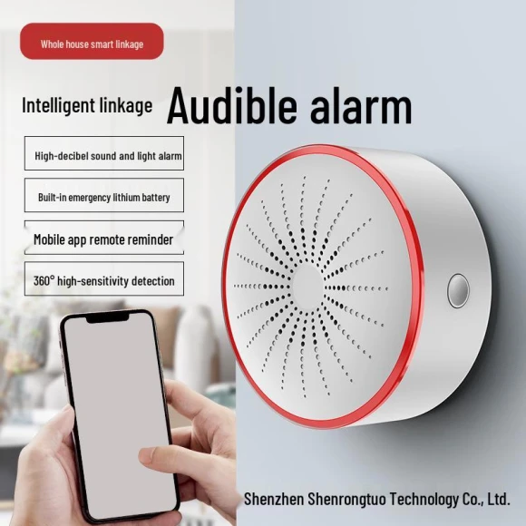 Graffiti Smart WiFi/ZigBee Sound and Light Alarm Sensor, TrendVibeCN