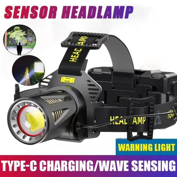 Super Bright LED Headlamp with Signal Light, YWZT BEIMT Factory