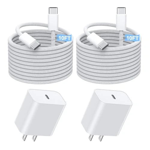 Fast Charging USB C Cable and Wall Charger Combo, SpeedScope