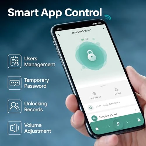 Fingerprint Door Lock — Smart Lock, LEELEN
