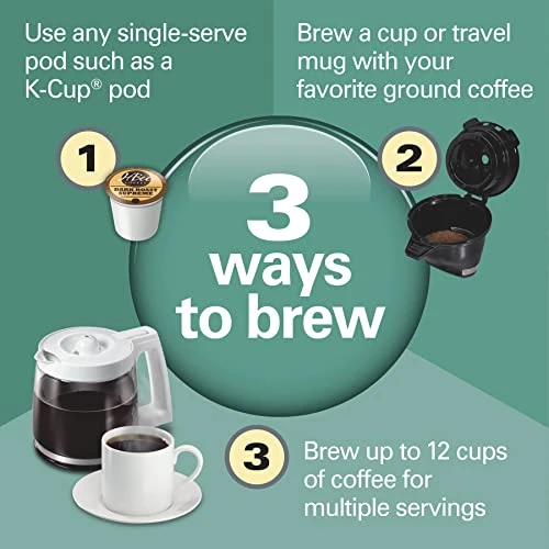 FlexBrew Trio 2-Way Coffee Maker — Coffee Maker, Hamilton Beach