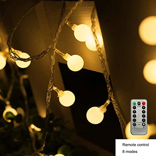 LED Ball String Lights, ZIMINGU