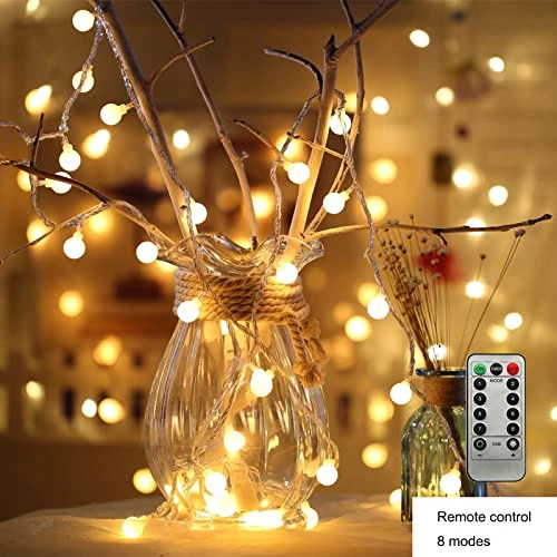 LED Ball String Lights, ZIMINGU