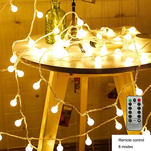 LED Ball String Lights, ZIMINGU