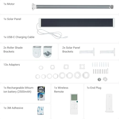 Retrofit Motorized Roller Shade Kit, PROGRESSIVE AUTOMATIONS