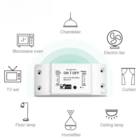 Wireless Switch Module — Smart Switch, Khjkllo59vn