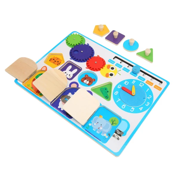 Wooden Sensory Board for Coordination Improvement, Beauty2ZY