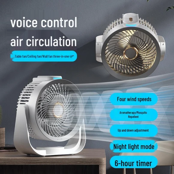 Smart Bluetooth Desktop Air Circulation Fan, Deals Supermarket