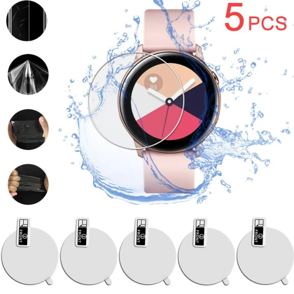 Smart Watch Full Coverage TPU Film Cover Screen Protector, Tengbaba